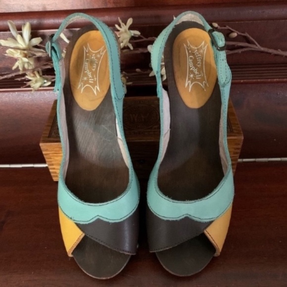 Retro Delight Jeffrey Campbell Studded Slingbacks - Picture 12 of 16